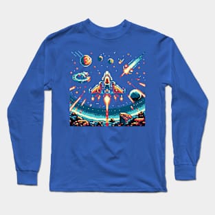 Space ship Long Sleeve T-Shirt